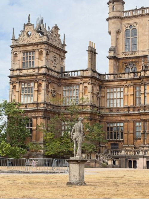 Wollaton Hall, an ornate Elizabethan mansion in Nottingham